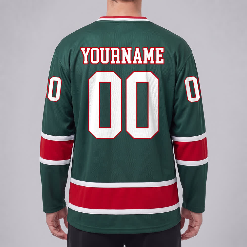 Christianartworkshop Bold JESUS Faith Statement Name & Number Customized Hockey Jersey - image 24