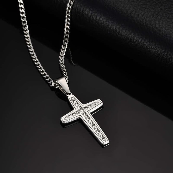 Christianartworkshop Layer‑Ready Cross Crucifix Pendant Necklace Keepsake Of Quiet Sacred Resolve - image 6