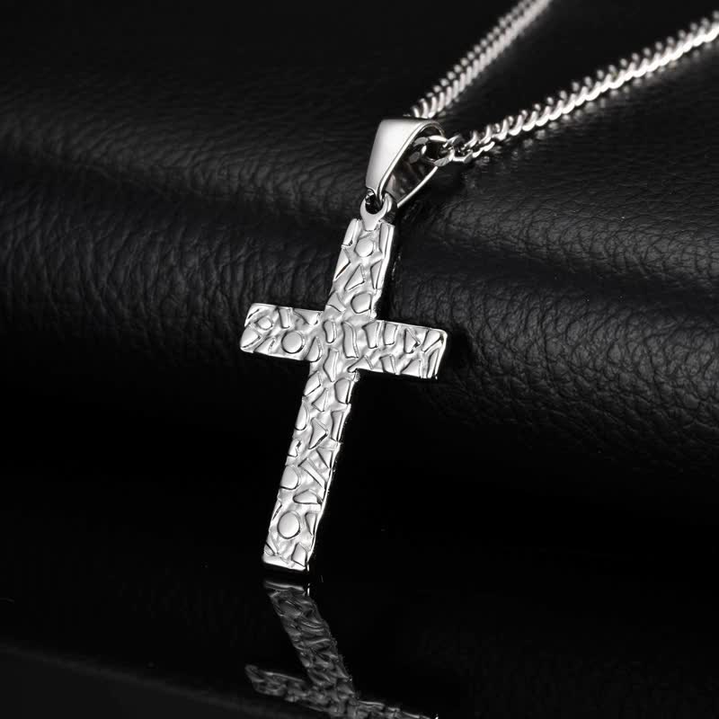 Christianartworkshop Layer‑Ready Cross Crucifix Pendant Necklace Keepsake Of Quiet Sacred Resolve - image 3