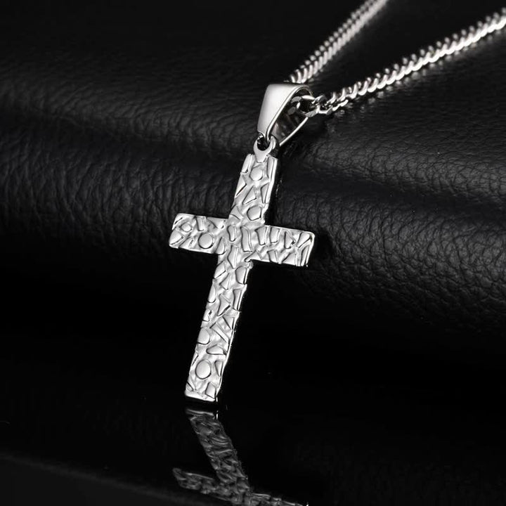 Christianartworkshop Layer‑Ready Cross Crucifix Pendant Necklace Keepsake Of Quiet Sacred Resolve - image 3
