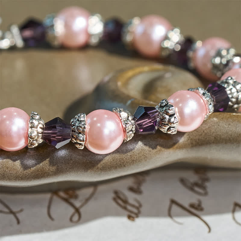 Christianartworkshop Toggle‑Clasp Bracelet With Our Lady Medal & Crucifix: Token of Peaceful Solace - image 3