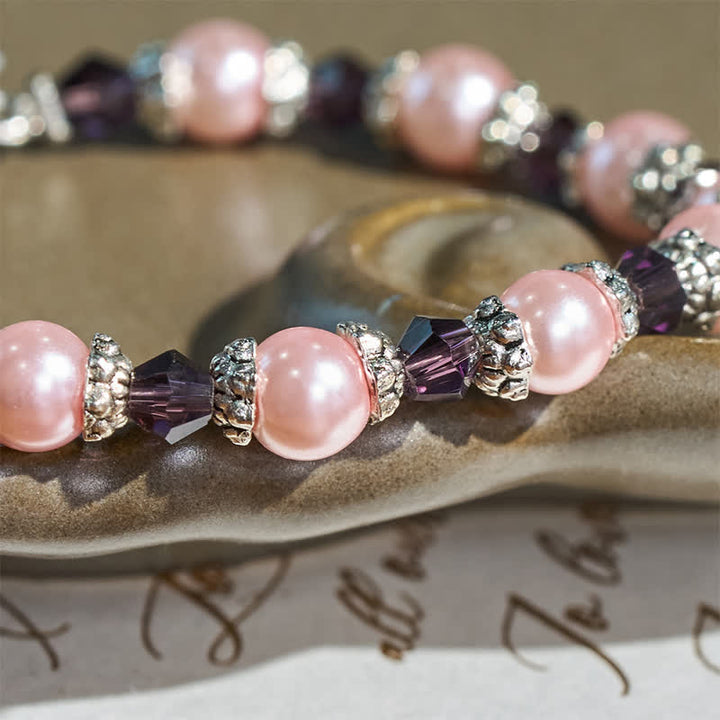 Christianartworkshop Toggle‑Clasp Bracelet With Our Lady Medal & Crucifix: Token of Peaceful Solace - image 3