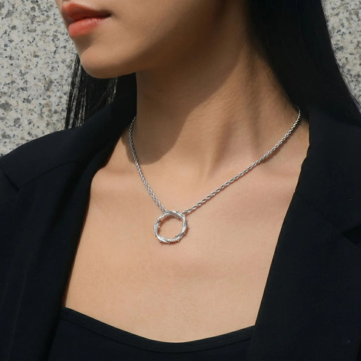 FREE Today:  Crown of Thorns Zircon Necklace: A Symbol of Christ’s Redemptive Sacrifice - image 4