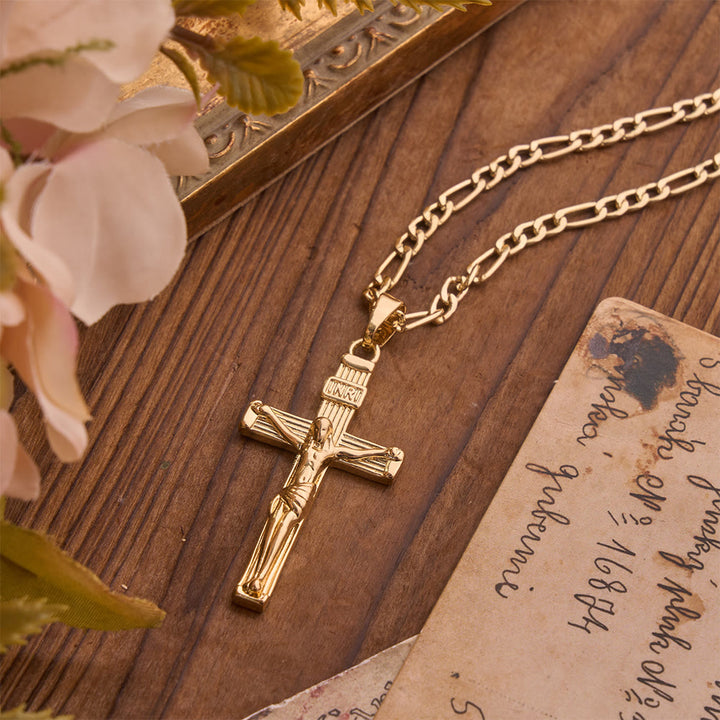 FREE Today: Detailed Copper Crucifix Pendant Necklace: Token Of Unending Divine Love - image 6