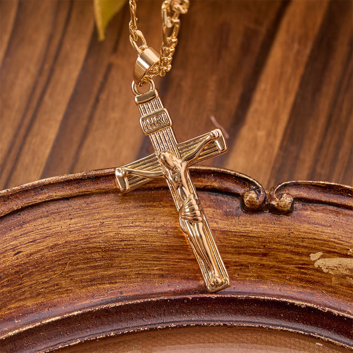 FREE Today: Detailed Copper Crucifix Pendant Necklace: Token Of Unending Divine Love - image 9