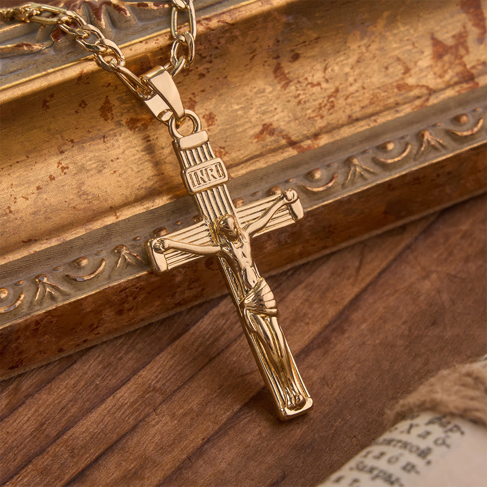 FREE Today: Detailed Copper Crucifix Pendant Necklace: Token Of Unending Divine Love - image 8