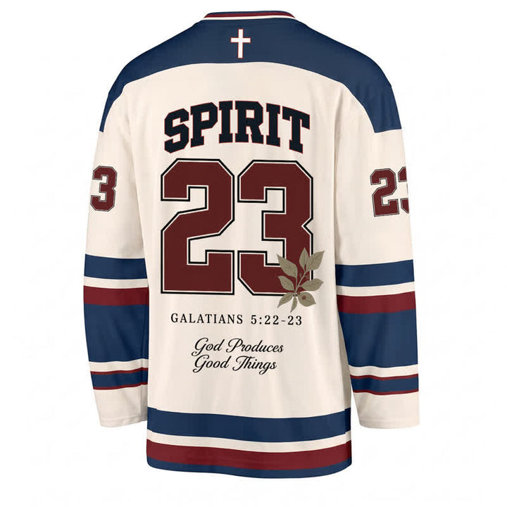 Christianartworkshop Fruit Of The Spirit Galatians 5 22 23 Hockey Jersey - image 2
