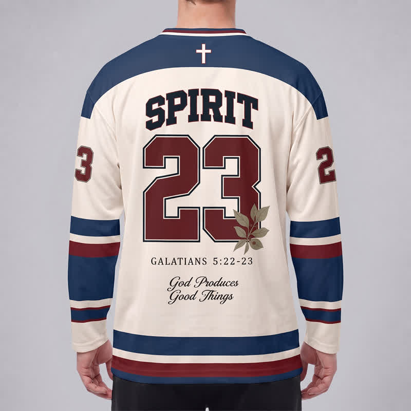 Christianartworkshop Fruit Of The Spirit Galatians 5 22 23 Hockey Jersey - image 4
