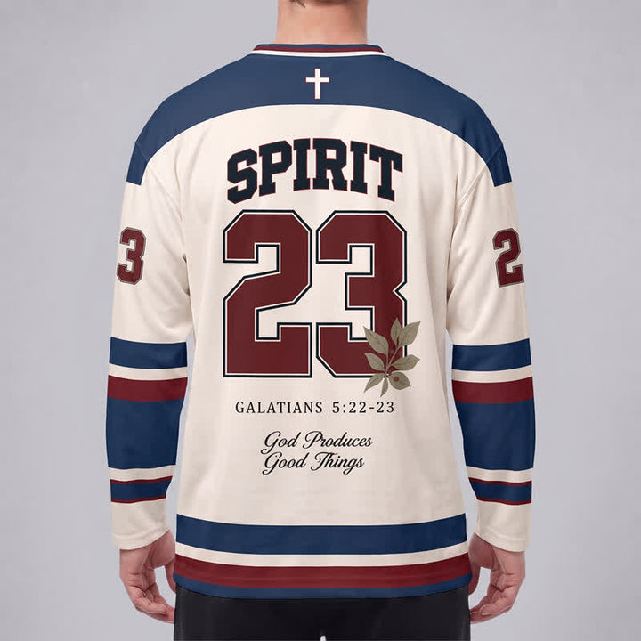 Christianartworkshop Fruit Of The Spirit Galatians 5 22 23 Hockey Jersey - image 4