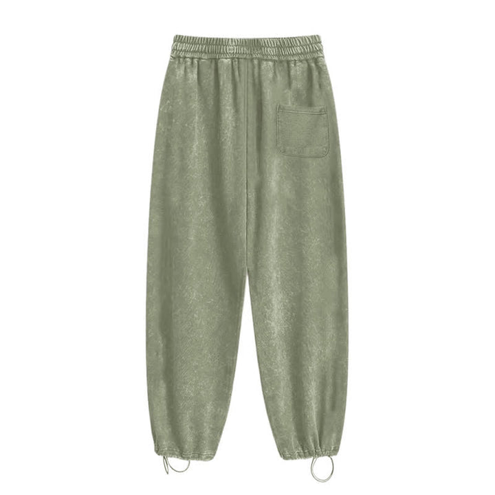 Christianartworkshop God Has My Back Jesus Portrait Washed Sweatpants - image 19