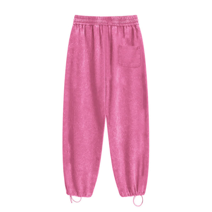 Christianartworkshop God Has My Back Jesus Portrait Washed Sweatpants - image 43