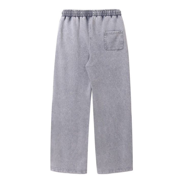 Christianartworkshop God Has My Back Jesus Portrait Washed Sweatpants - image 25