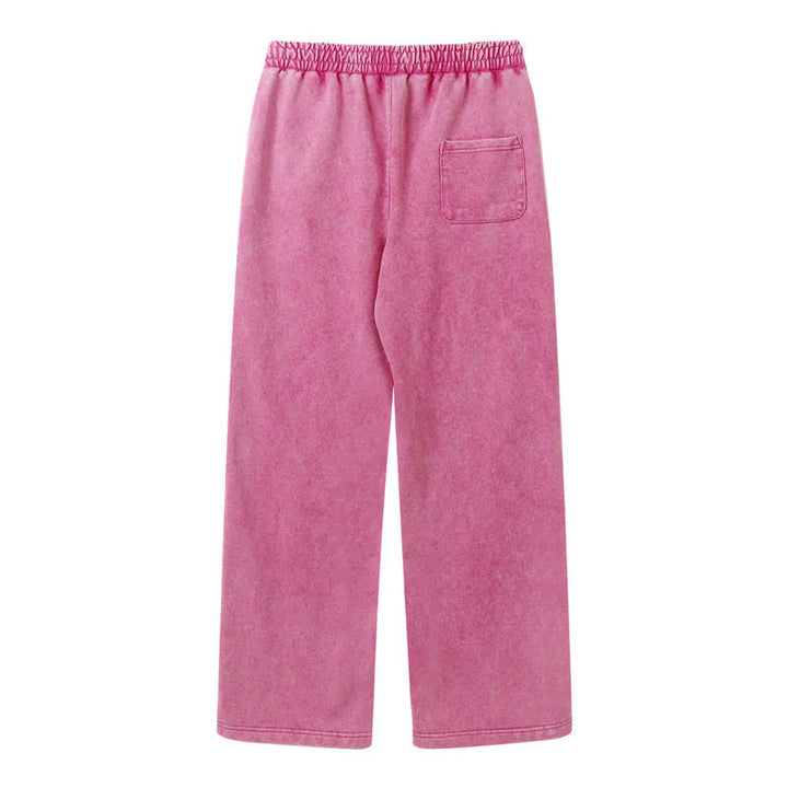 Christianartworkshop God Has My Back Jesus Portrait Washed Sweatpants - image 41