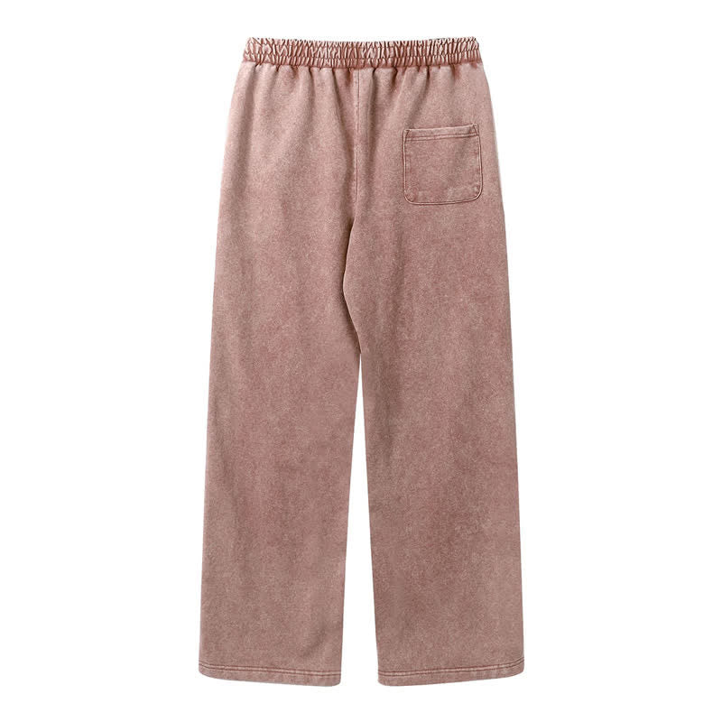 Christianartworkshop God Has My Back Jesus Portrait Washed Sweatpants - image 33