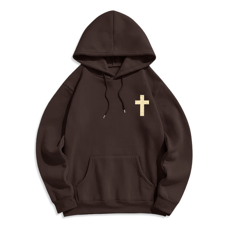 Christianartworkshop Child Of God Statement Fleece Lined Pullover Hoodie - image 2