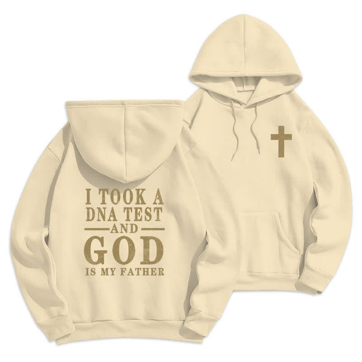 Christianartworkshop Child Of God Statement Fleece Lined Pullover Hoodie - Beige - 2XL - image 21