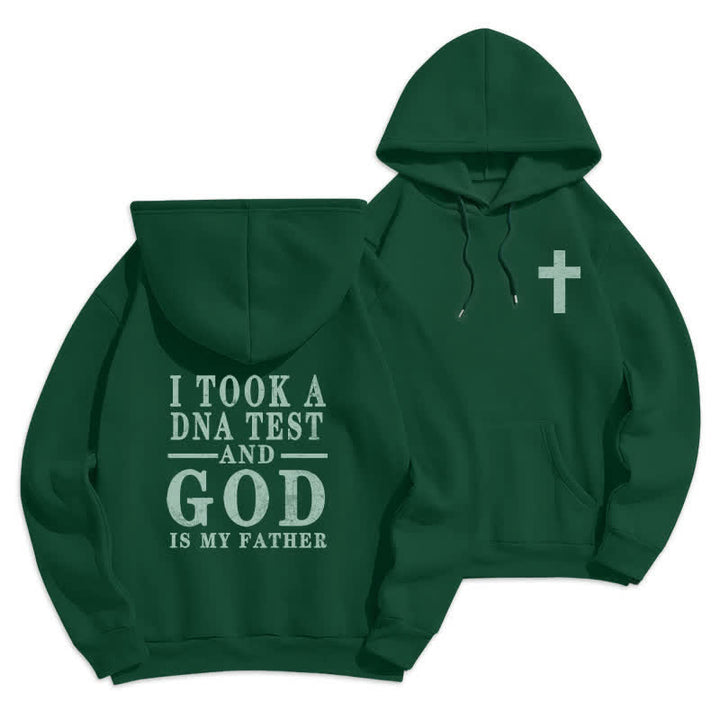 Christianartworkshop Child Of God Statement Fleece Lined Pullover Hoodie - Green - 2XL - image 18