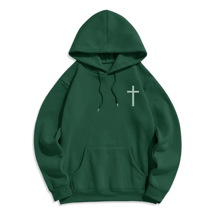 Christianartworkshop Eternally Loved By God Fleece Pullover Hoodies - image 11