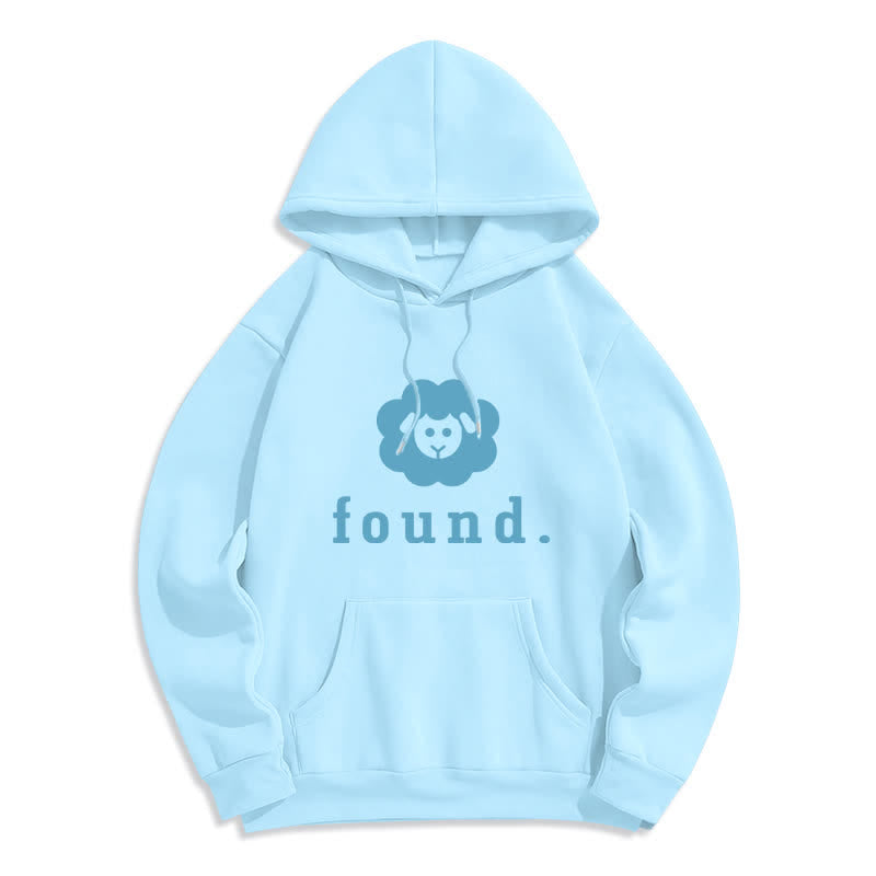 Christianartworkshop Found Cloud Graphic Dark Green Relaxed Fleece Hoodie - Blue - 2XL - image 5