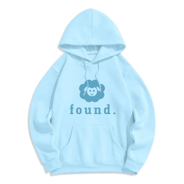 Christianartworkshop Found Cloud Graphic Dark Green Relaxed Fleece Hoodie - Blue - 2XL - image 5