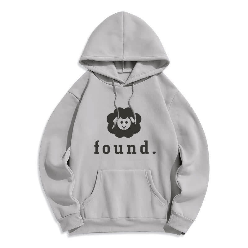 Christianartworkshop Found Cloud Graphic Dark Green Relaxed Fleece Hoodie - Grey - 2XL - image 4