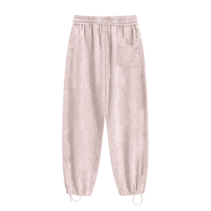 Christianartworkshop Jesus Christ Script Sacred Heart Washed Sweatpants - image 19