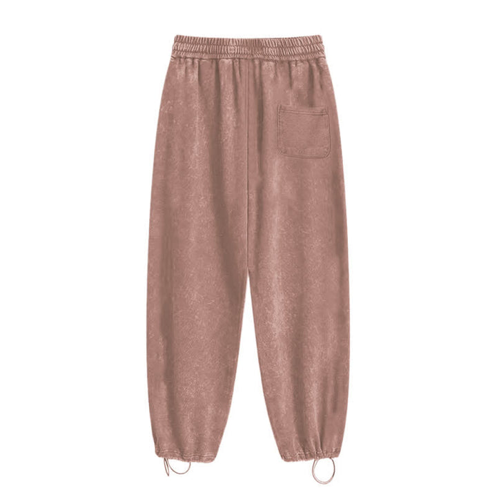 Christianartworkshop Jesus Christ Script Sacred Heart Washed Sweatpants - image 43