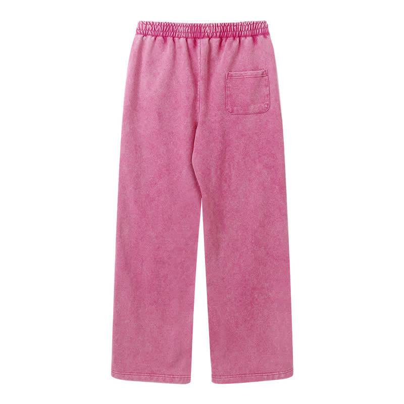 Christianartworkshop Jesus Christ Script Sacred Heart Washed Sweatpants - image 33