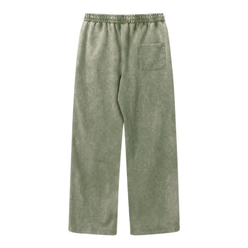 Christianartworkshop Jesus Christ Script Sacred Heart Washed Sweatpants - image 9
