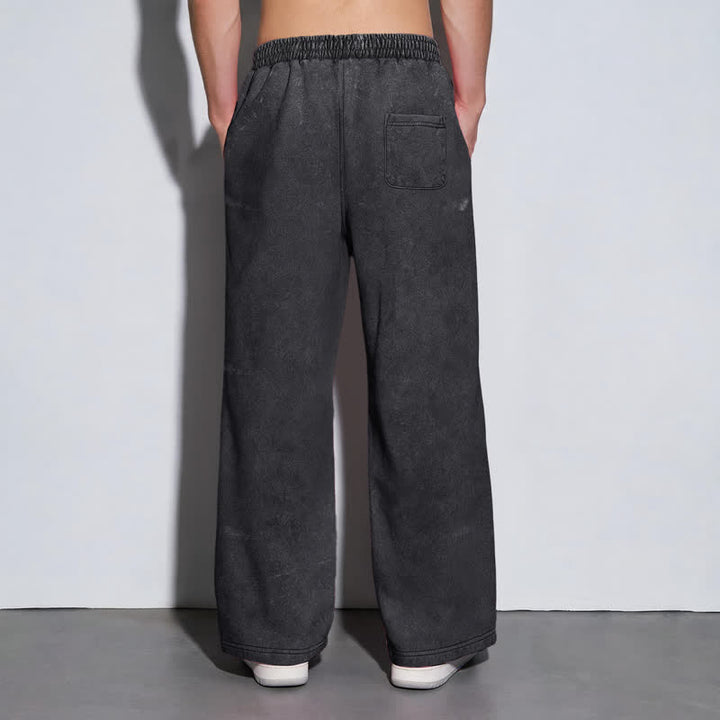 Christianartworkshop Jesus Christ Script Sacred Heart Washed Sweatpants - image 29