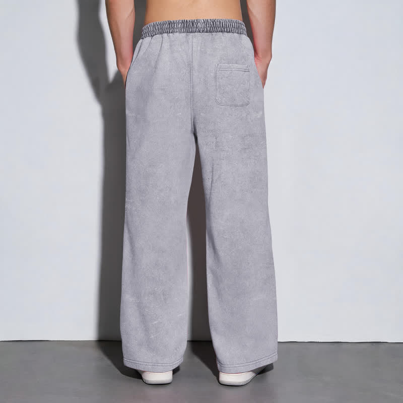 Christianartworkshop Jesus Christ Script Sacred Heart Washed Sweatpants - image 5