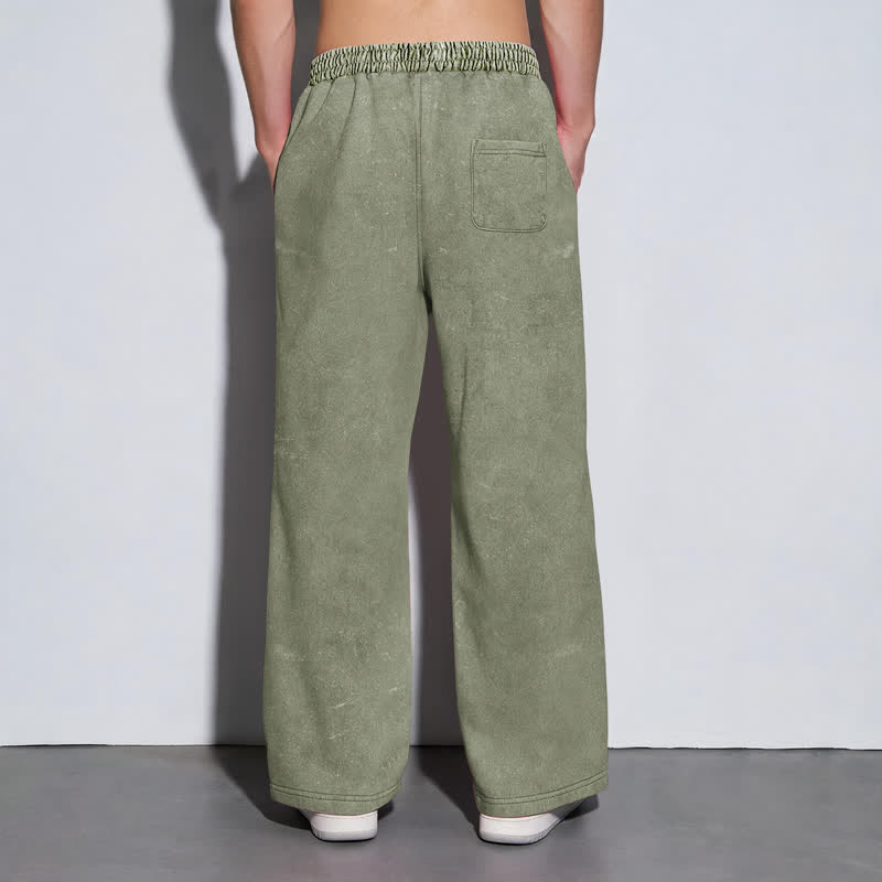 Christianartworkshop Jesus Christ Script Sacred Heart Washed Sweatpants - image 13