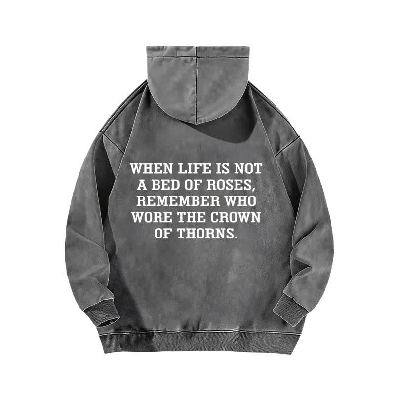 Christianartworkshop Child Of God Psalm 23 Washed Fleece Hoodie - image 10