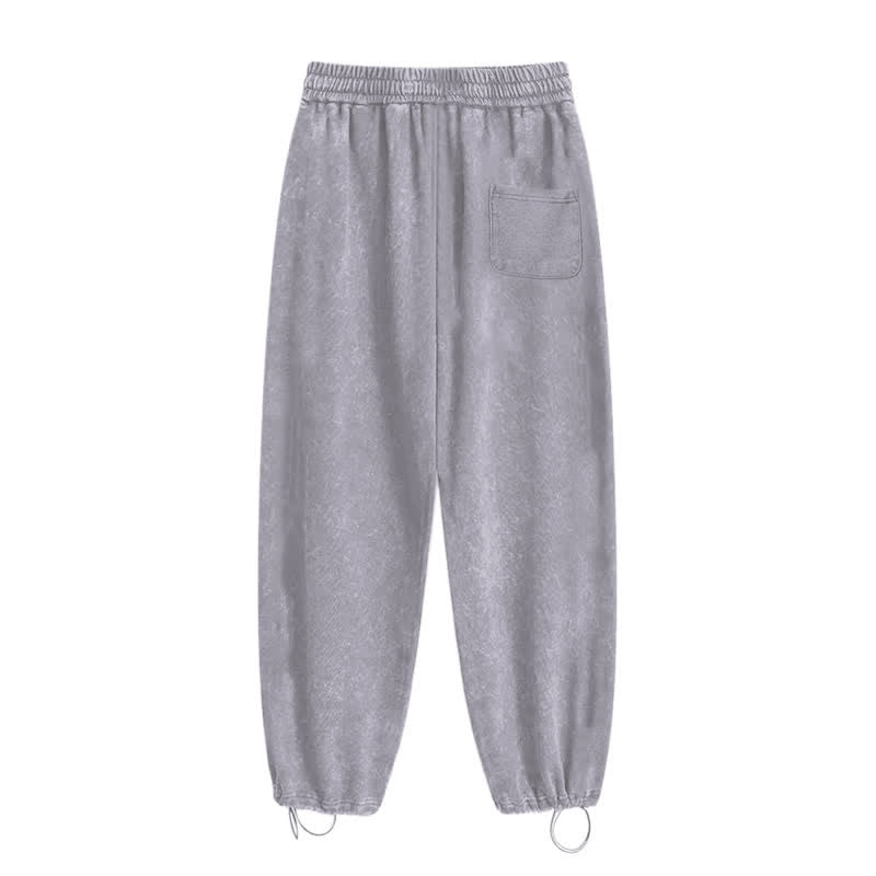 Christianartworkshop Faith Over Fear Statement Washed Sweatpants - image 19