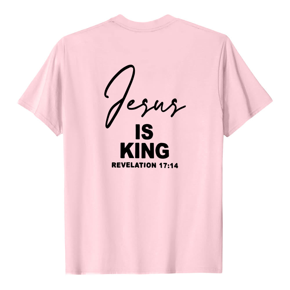 Christianartworkshop "Jesus IS KING" T-shirt - image 11