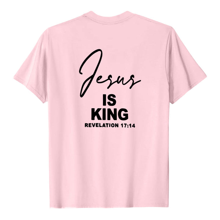 Christianartworkshop "Jesus IS KING" T-shirt - image 11