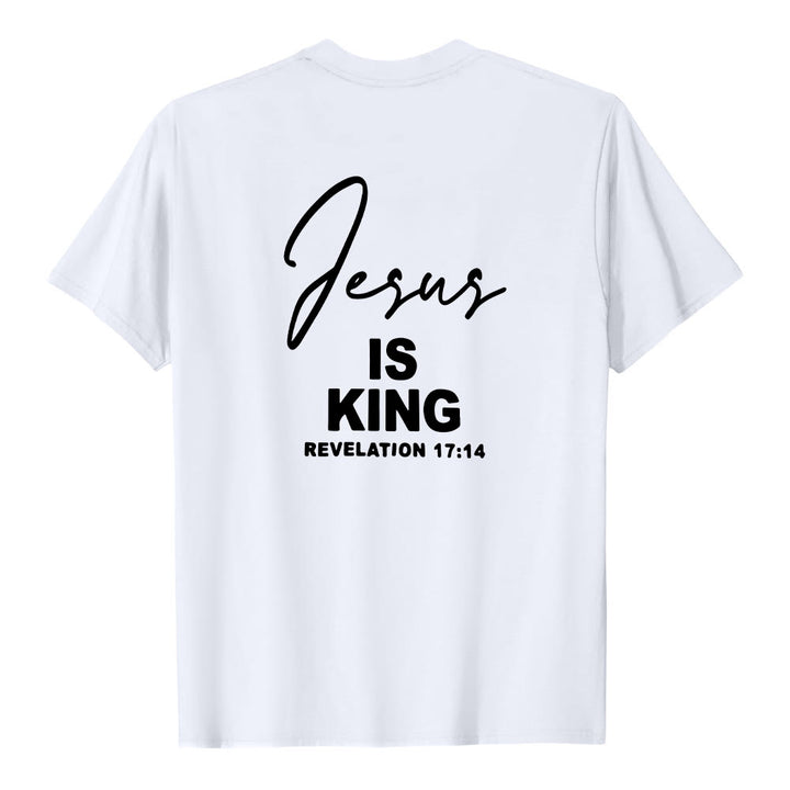 Christianartworkshop "Jesus IS KING" T-shirt - image 5