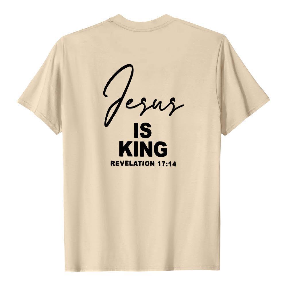 Christianartworkshop "Jesus IS KING" T-shirt - image 14