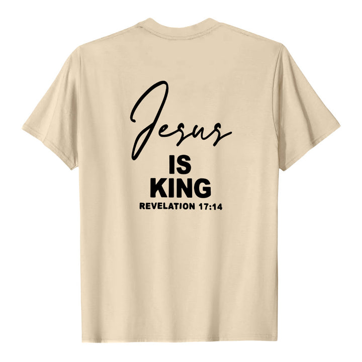 Christianartworkshop "Jesus IS KING" T-shirt - image 14