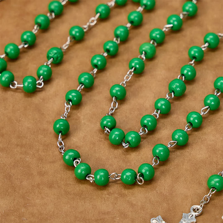 FREE Today: Vintage Rosary with Polished St.Jude Medal & Crucifix: Emblem of Unfailing Divine Hope - image 3