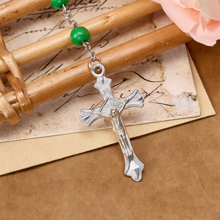 FREE Today: Vintage Rosary with Polished St.Jude Medal & Crucifix: Emblem of Unfailing Divine Hope - image 5