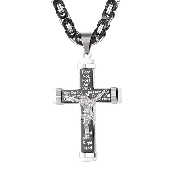 FREE Today: 3D Sculpted Stainless Crucifix Necklace: Symbol of Timeless Divine Promise - image 16
