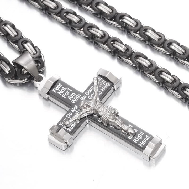 FREE Today: 3D Sculpted Stainless Crucifix Necklace: Symbol of Timeless Divine Promise - image 14