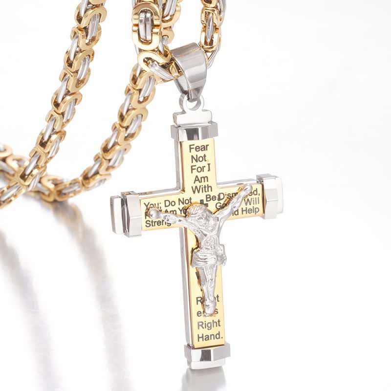 FREE Today: 3D Sculpted Stainless Crucifix Necklace: Symbol of Timeless Divine Promise - image 11