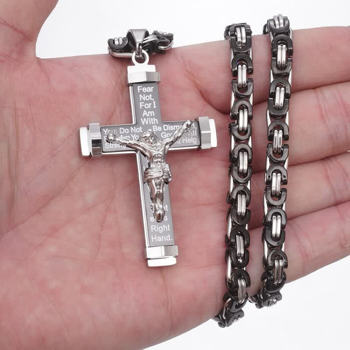 FREE Today: 3D Sculpted Stainless Crucifix Necklace: Symbol of Timeless Divine Promise - image 13