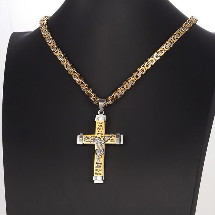 FREE Today: 3D Sculpted Stainless Crucifix Necklace: Symbol of Timeless Divine Promise - image 9