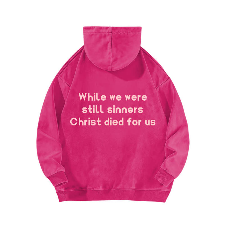 Christianartworkshop Good News Front And Verse Back Washed Hoodie - image 16