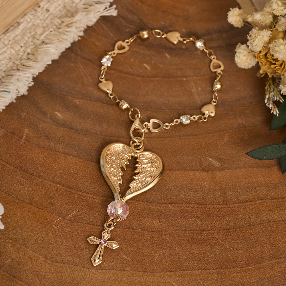 FREE Today: Guardian Angel-Wing Heart Keychain for Car: Quiet Reminder of Tender Protection - image 9