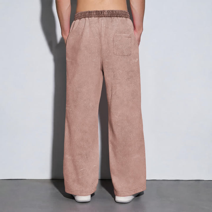 Christianartworkshop Jesus Loves You Pink Faith Art Washed Sweatpants - image 5