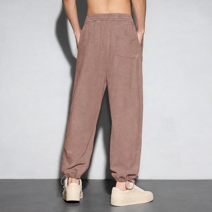 Christianartworkshop Jesus Loves You Pink Faith Art Washed Sweatpants - image 7